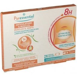 Patchs Chauffants Bas Du Dos Pure Heat 2 Patchs
