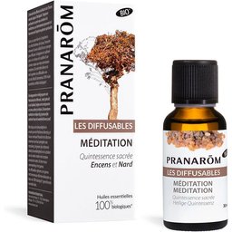 Pranarôm Les Diffusables Méditation Encens et Nard - Quintessence sacrée Bio