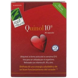 Quinol 100% naturel 10 90capsules de 50mg d'Ubiquinol