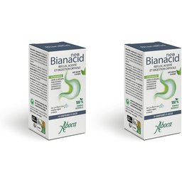 Neobianacid Menthe Comprimes - Brûlures d'estomac, Reflux acide et Digestion difficile - 14 comprimés