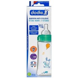 Biberon Evolution+ 2Ème Âge Vert Décoré 330ml