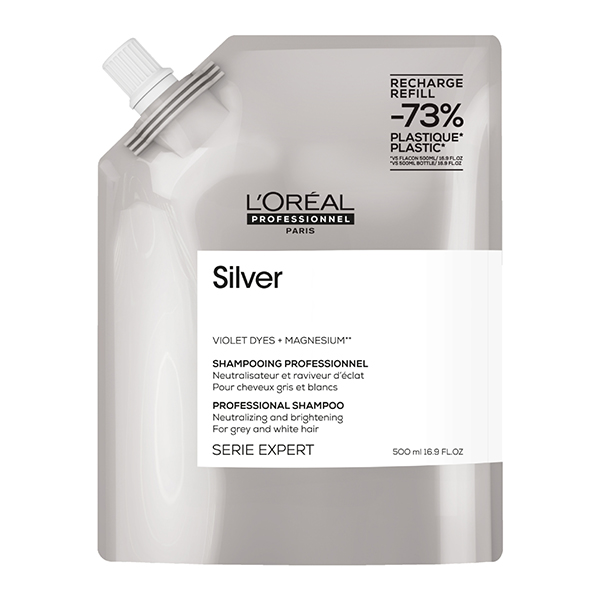 Série Expert Shampoing Silver Recharge 500ml