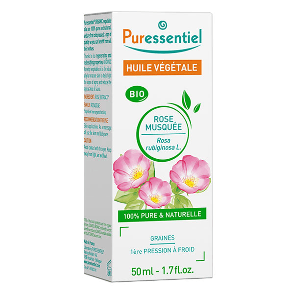 Huile Végétale Rose Musquée Bio 50ml