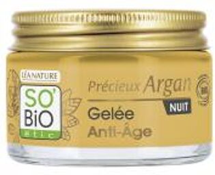 Précieux Argan Gelée Anti-Âge Nuit Biologique 40 ML - Pot 40 ml