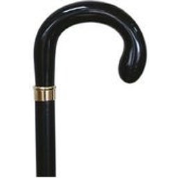 Walking Stick Fist Black Beech Shell Black Mr 724 1pc