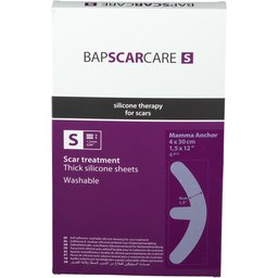 S Pansement lavable pour cicatrices à l'ancre de maman 4 x 30 cm