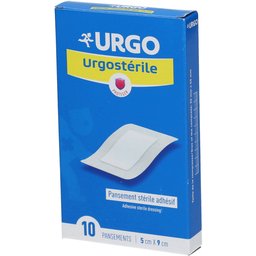 Urgostérile Pansement adhésif stérile 5 cm x 9 cm