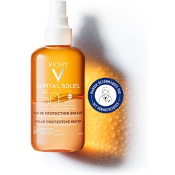 Capital Soleil Eau de protection solaire hâle sublimé Spf50