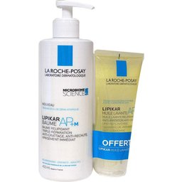 La Roche-Posay Lipikar Baume AP+M 400ml + Huile Lavante AP+ 100ml