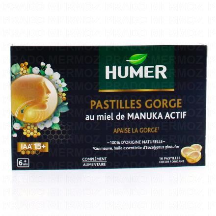 Pastilles gorge au miel de Manuka actif x16 pastilles