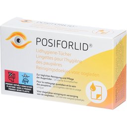 Posiforlid® Lingettes pour l'Hygiène des Paupières
