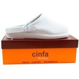 Chaussures Hankshoes Clog blanc chaussures confort N36