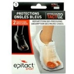 Epitact Sport Tact 2 Protections Ongles Bleus Taille S 2uts