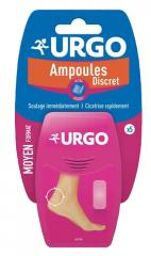 Traitement Ampoules - Pansement Hydrocolloïde - Moyen Format 5 Pansements - Boîte 5 pansements gel