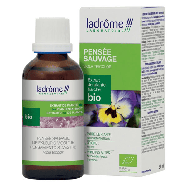 Extraits de Plantes Fraîches Pensée Sauvage Bio 50ml