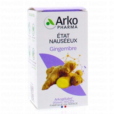 Arkogélules - Gingembre 40 gélules 40 arkogelules