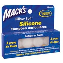 Tapones Oídos Silicona Blanco 4uds