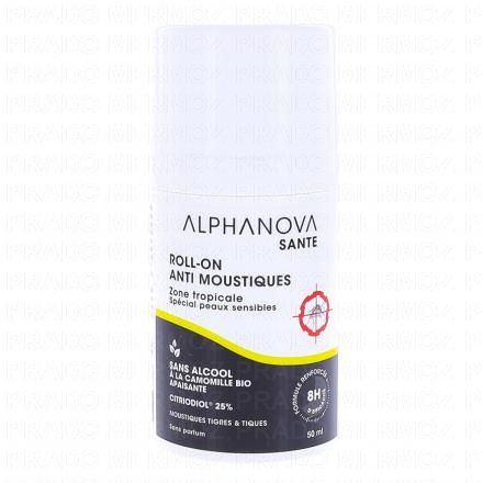 Santé - Roll-on anti-moustiques zone tropicale 40ml