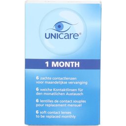 Unicare Lentilles mensuelles -6,00