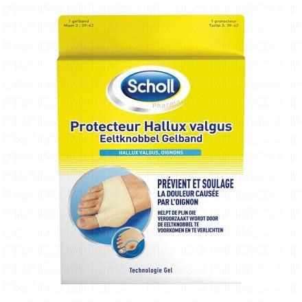 Protecteur hallux valgus oignon taille 39/42