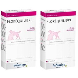 Wamine Floréquilibre Microbiote pour petits animaux
