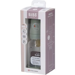 Biberon en Verre 120 ml Set Complet Sage 0+ Mois