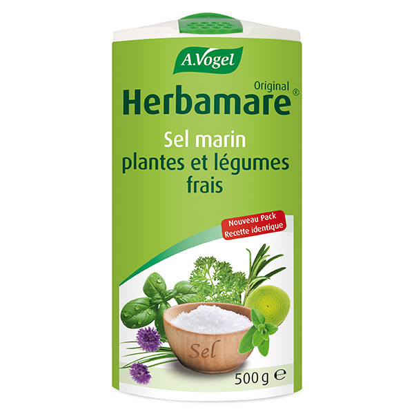 Herbamare Sel Marin Plantes et Légumes Frais Bio 500g