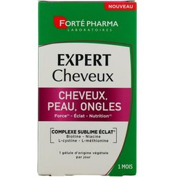 Forté Pharma Expert Cheveux Peau Ongles 30 Gélules