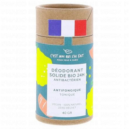 C'EST MOI QUI L'AI FAIT Déodorant Solide Bio 24h Tonique 40g