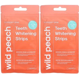 Smilepen Pop Teeth Whitening Strips Wild Peach