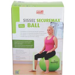 Sissel® Securemax Ball Ballon de Gymnastique Gris 75 cm