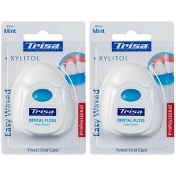 Fil Dentaire Easy Waxed Menthe Xylitol 40 m