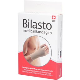 Bandage de Poignet avec Demi-Pouce Beige XS