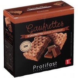 Gaufrettes Protéinées Chocolat boîte de 8 144g