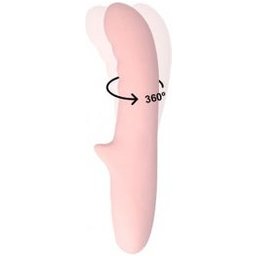 Pisa Vibrator Rotator Pink 1pc