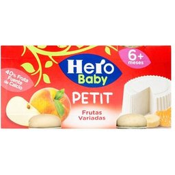 Baby Petit Fromage Frais Fruits Assortis 2x80g