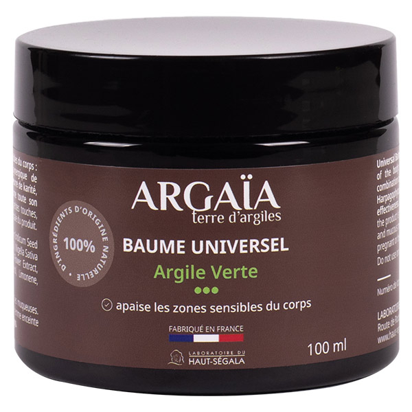 Argaïa Baume Universel Argile verte 100G