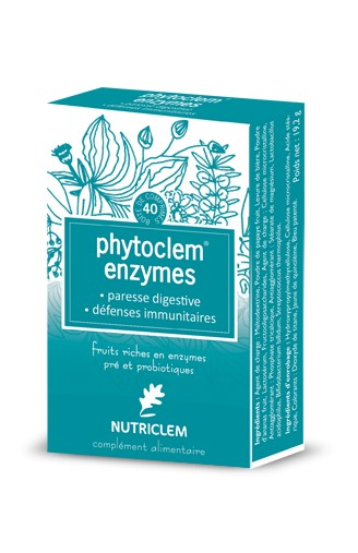 Phytoclem Enzymes Probiotix 40 comprimés