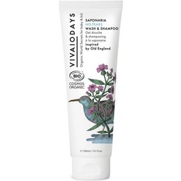 Gel douche & shampooing sans larmes à la saponaire
