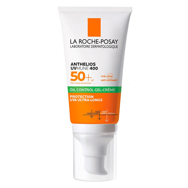 Anthelios Oil Control UVmune 400 Gel Crème Solaire SPF 50+ 50ml