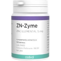 Zn-Zyme 15mg 100comp