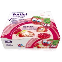 Fortini Creamy Fruit Red Fruits 4x100g