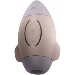 Mission Control Double Air Pulse Vibrator Violet 1ut