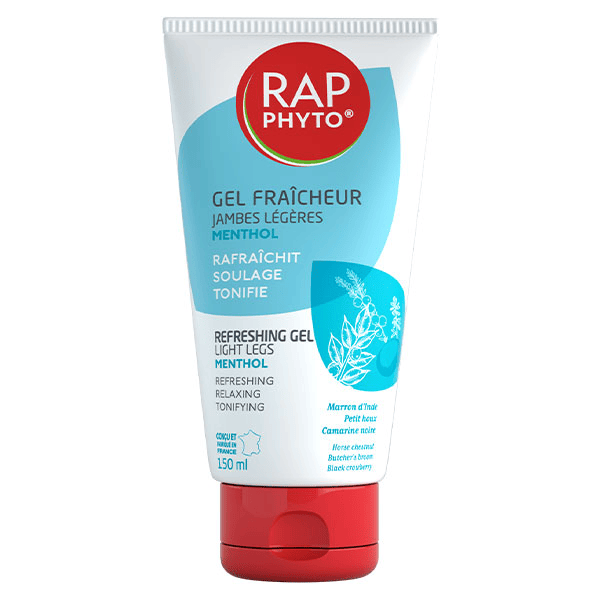 Gel Fraîcheur Jambes Légères Parfum Menthol 150ml