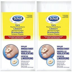 Scholl® Feutres Protecteurs rond cors
