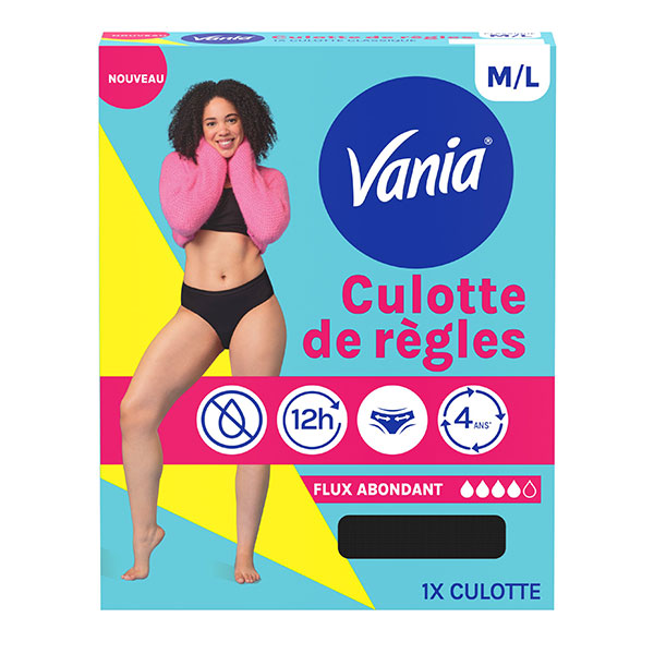 Culotte de Règles Flux Abondant Taille M/L