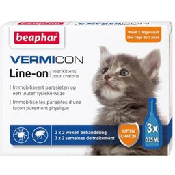 Beaphar® Vermicon Line-on pour chattons