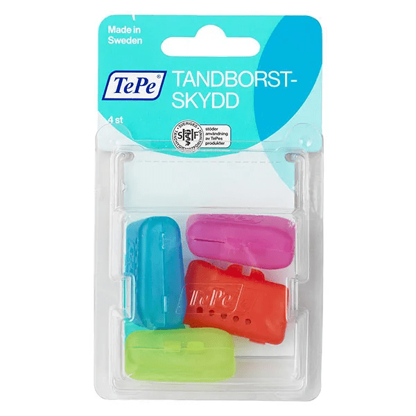 Capuchons de protection pour brosses à dents 4 pièces