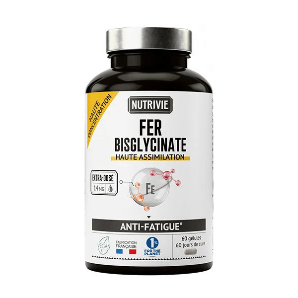 Fer Bisglycinate 60 gélules