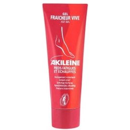 Akileine Soins Rouges Gel Fraicheur Vive Tube De 50 Ml